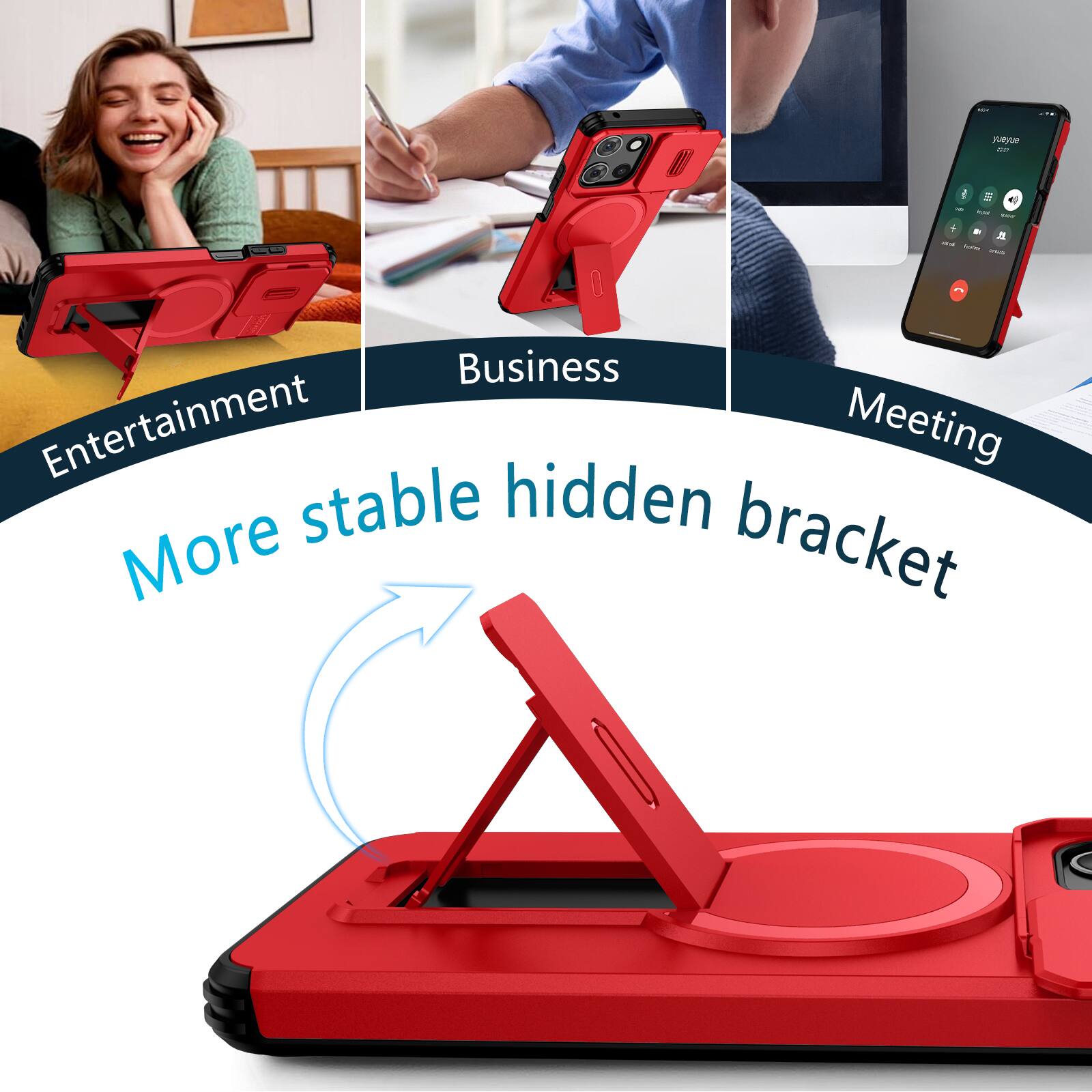 Entertainment  
Business  
Meeting  

More stable hidden bracket