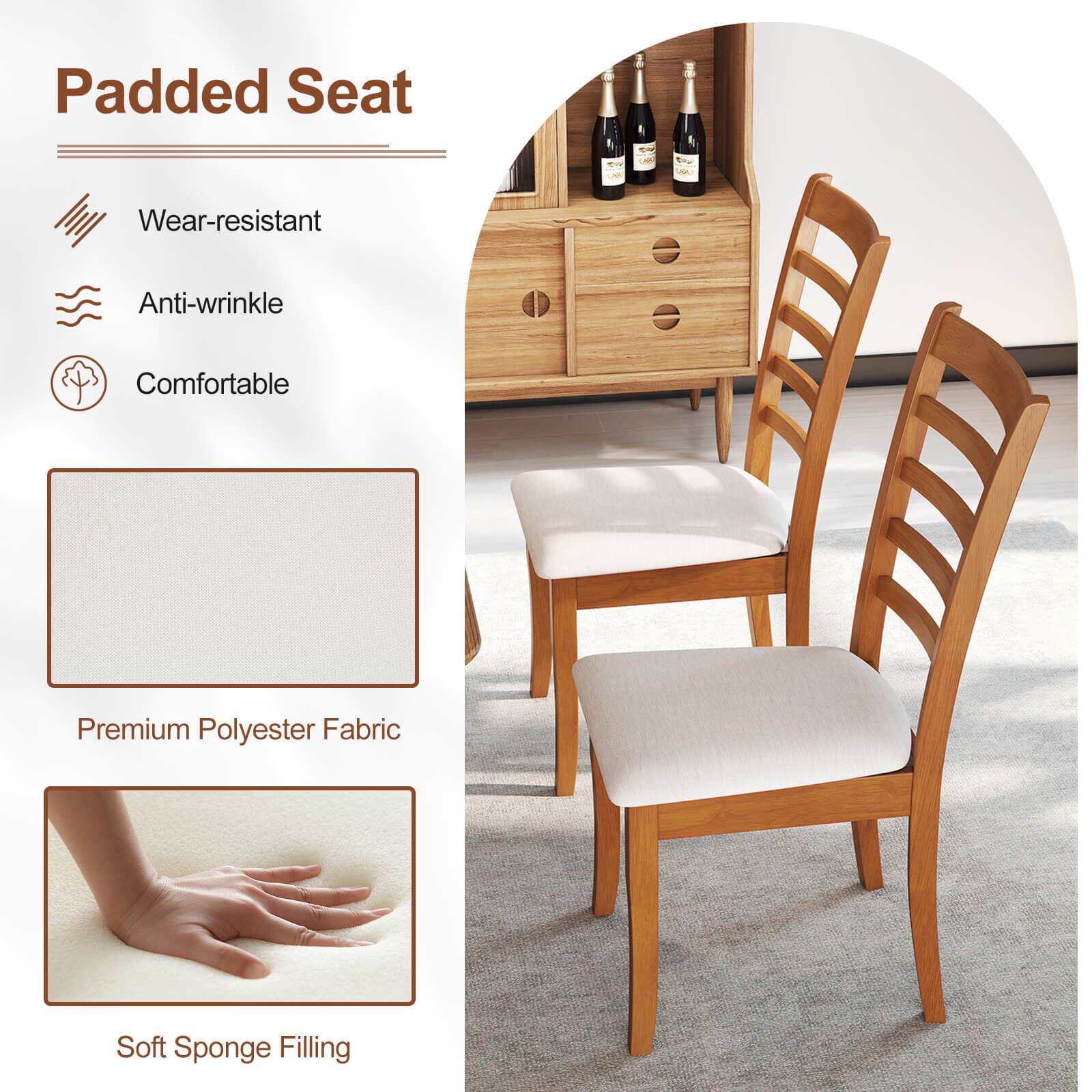 Padded Seat

- Wear-resistant
- Anti-wrinkle
- Comfortable

Premium Polyester Fabric

Soft Sponge Filling