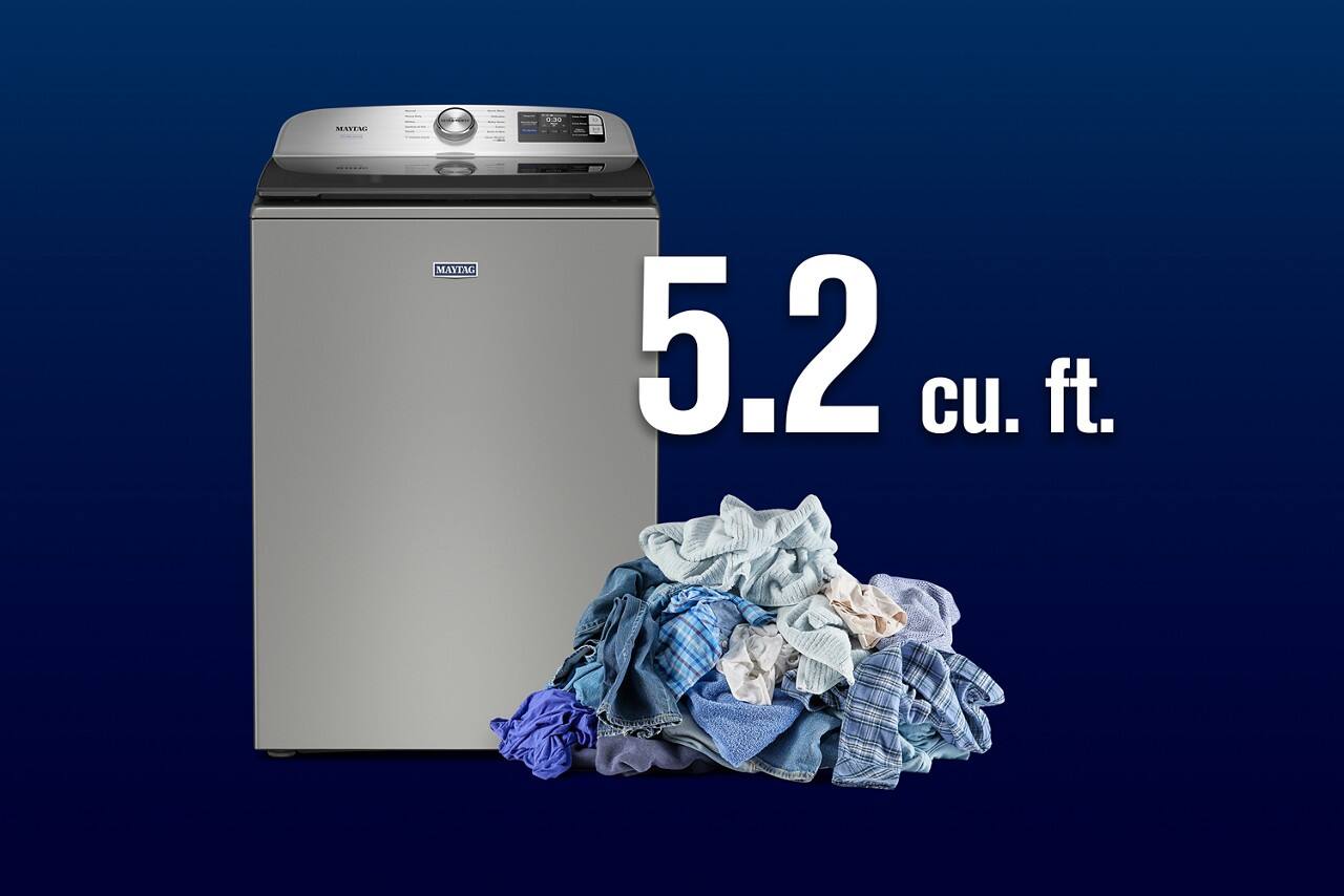 MAYTAG  
5.2 cu. ft.