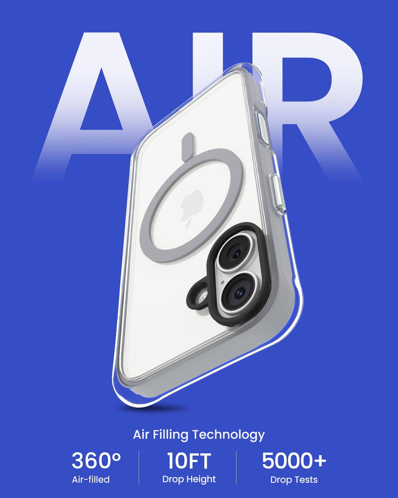 AAR Air Filling Technology  
360° Air-filled  
10FT Drop Height  
5000+ Drop Tests