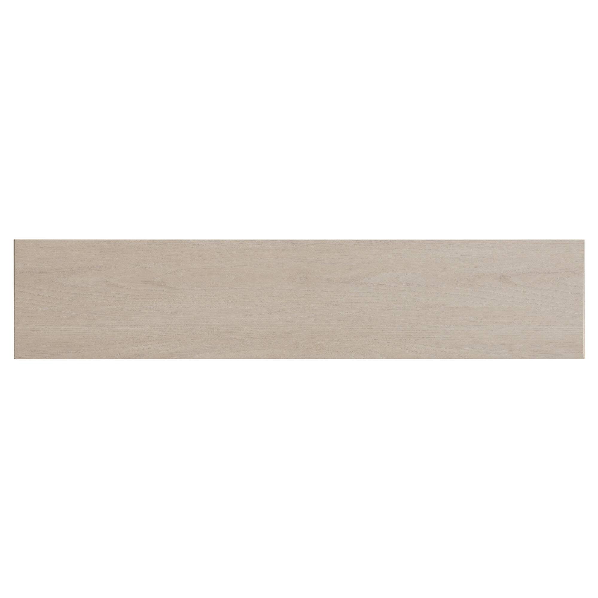 Alt View 2. Hudson&Canal - Piedmont 56" Wide Rectangular Fluted Console Table - White.