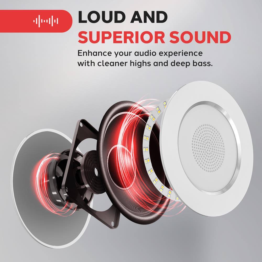 LOUD AND SUPERIOR SOUND

Enhance your audio experience with cleaner highs and deep bass.