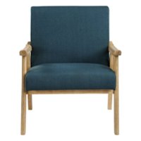 OSP Home Furnishings - Weldon Chair - Blue - Front_Zoom