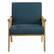 Front. OSP Home Furnishings - Weldon Chair - Blue.