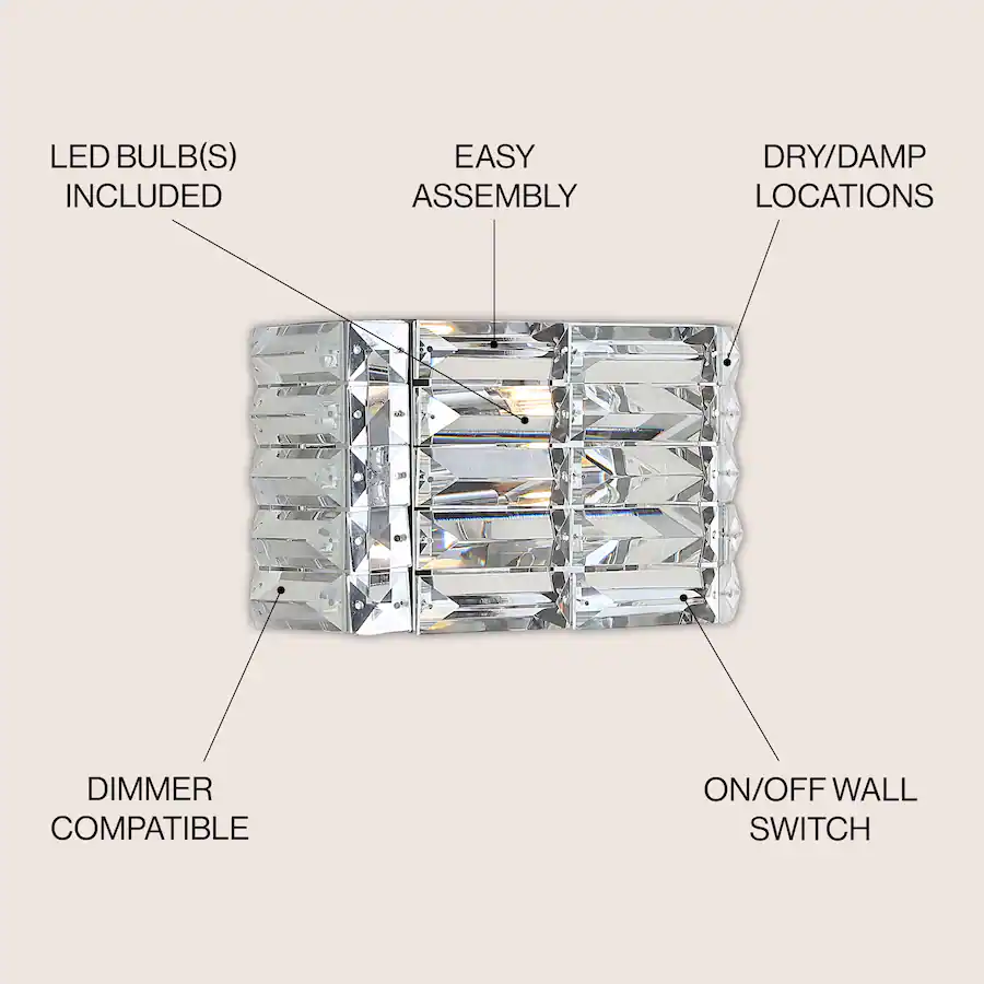 Jonathan Y Evelyn Crystal Rectangle 10