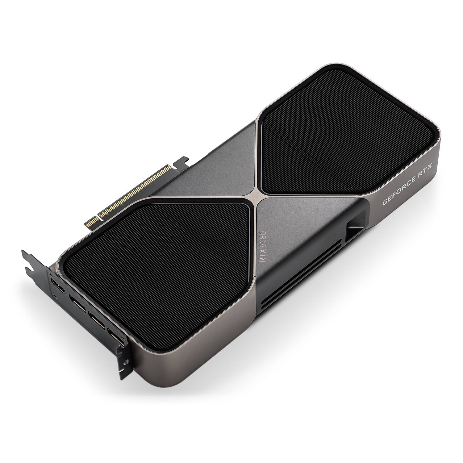 The text on the image reads "530 RTX5080 RTX GEFORCE." This text is grouped and corrected as follows:

"530 RTX 5080 RTX GeForce"