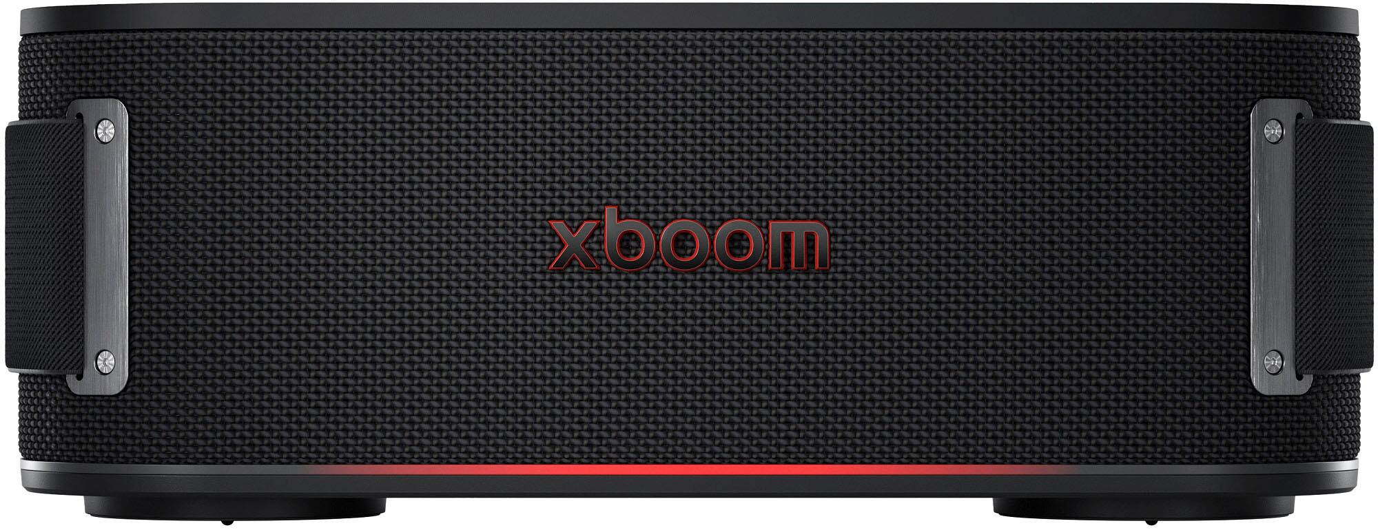 Alt View 7. LG - xboom Bounce Portable Bluetooth Speaker - Black.