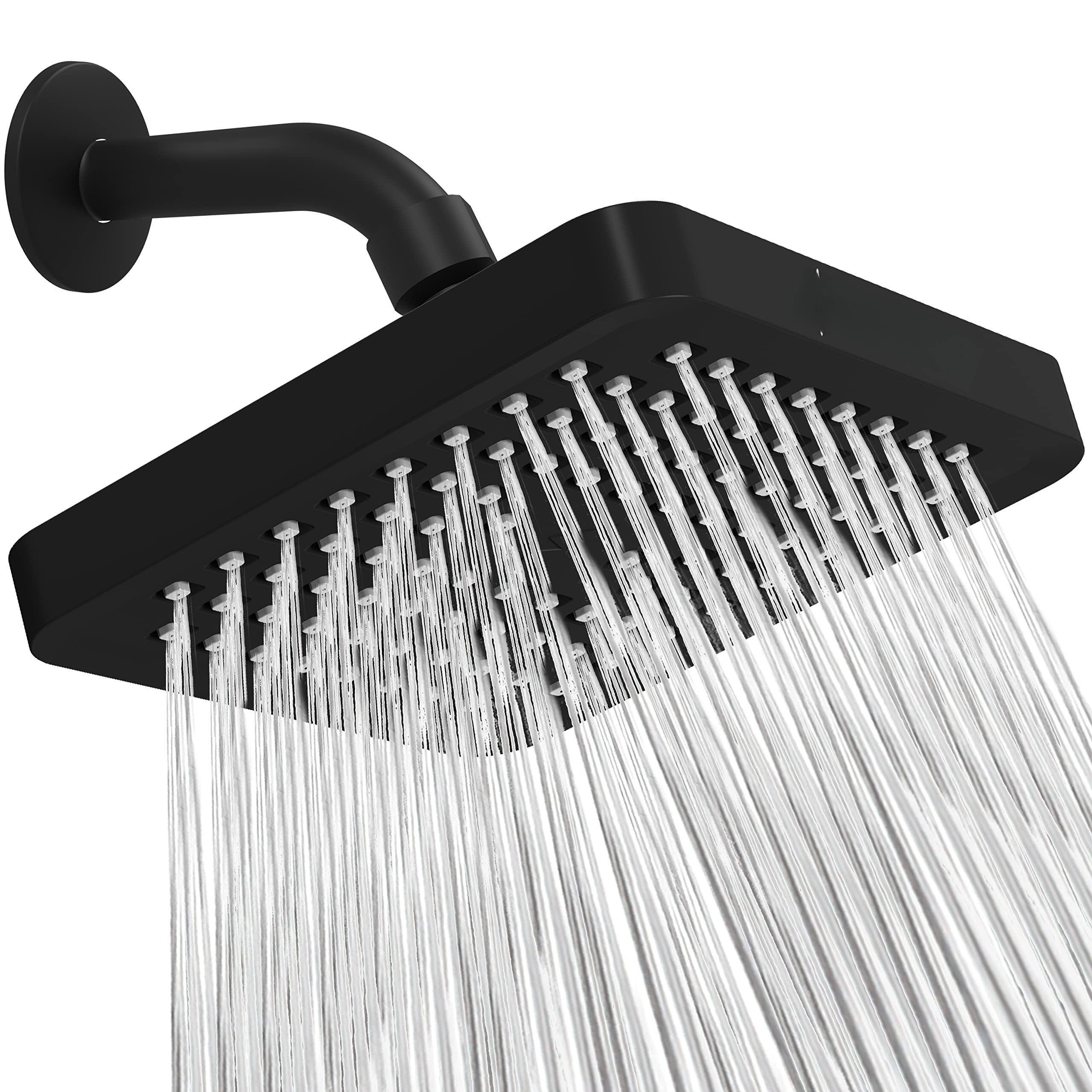 3. Midnight Black Matte 6" Square-6 Inch Square