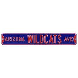 Authentic Street Signs - Arizona Wildcats 6'' x 36'' Steel Street Sign - Multicolor