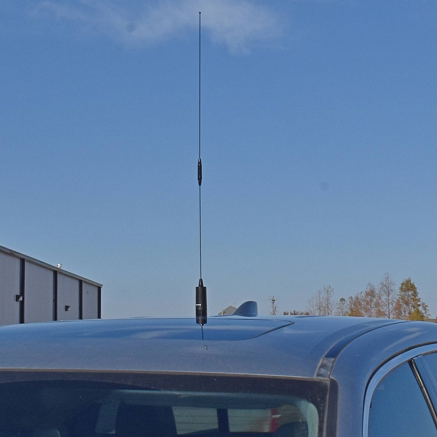 Alt View 5. Browning - Browning Br-180-b Amateur Dual Band Nmo Antenna 2.4dbd 144mhz-148mhz/5.5dbd 430mhz-450mhz - Black.