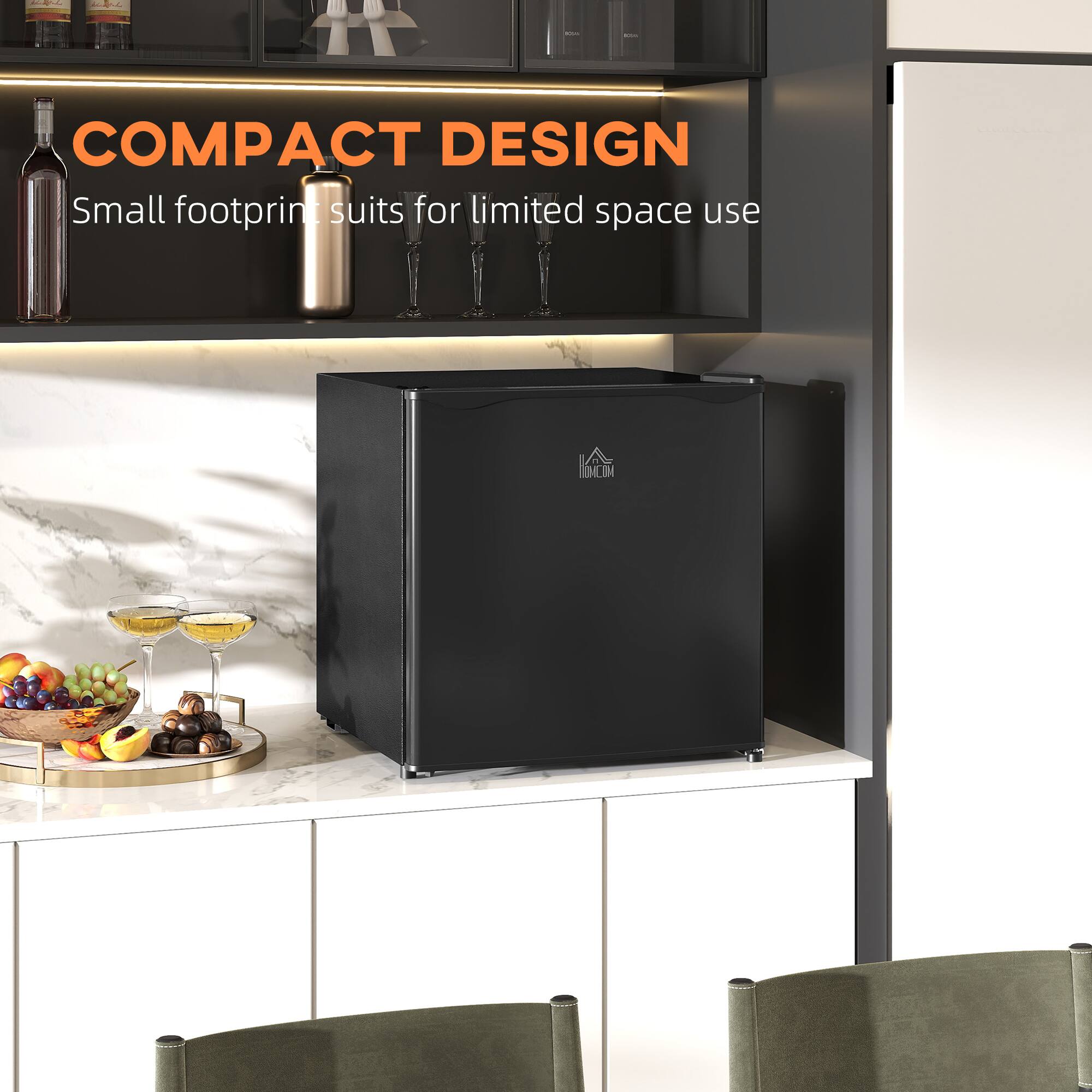 COMPACT DESIGN  
Small footprint suits for limited space use