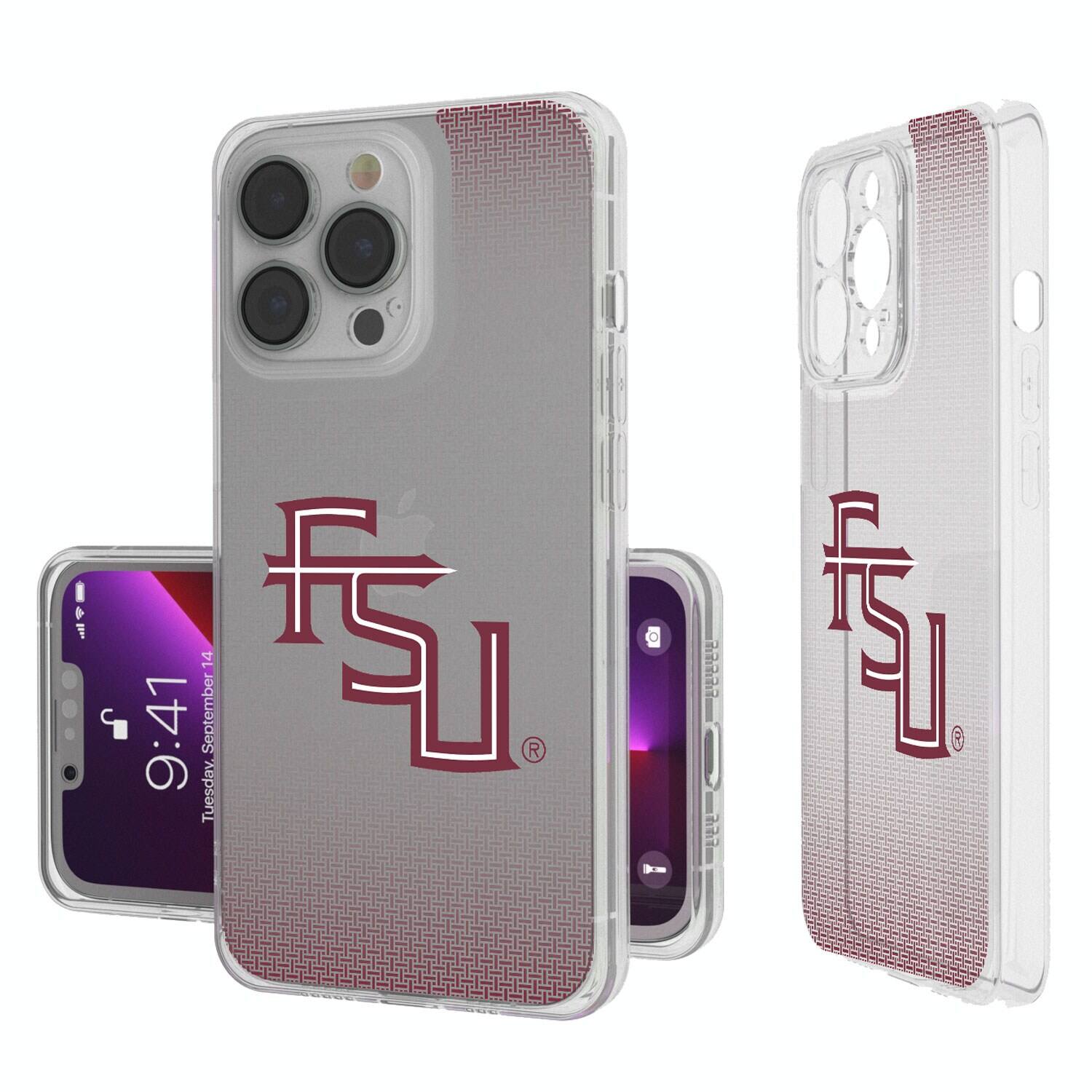 Keyscaper - NCAA - Florida State Seminoles Linen Logo iPhone Clear Case - 15 Plus - Multicolor price history on PriceWatchPro