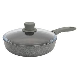 ZWILLING - Parma Plus 2.6-qt Aluminum Nonstick Sauté Pan with Lid - Gray