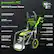 greenworks AC 2300 PSI Pressure Washer
- 10 YEAR MOTOR WARRANTY
- 3 YEAR TOOL WARRANTY
- 2.3 MAX GPM WATER FLOW
- 2300 PSI MAX PRESSURE
- SOAP, 15°, 25°, 40° & TURBO NOZZLES
- ON-BOARD ACCESSORY STORAGE
- 35' POWER CORD WITH IN-LINE GFCI
- 25' KINK-RESISTANT HIGH-PRESSURE HOSE
- TRIGGER HANDLE AND METAL WAND
- SIMPLE ON/OFF SWITCH
- 14-AMP INTELLIGENT BRUSHLESS MOTOR
- POWER-SAVING TOTAL STOP SYSTEM
- BUILT-IN DETERGENT TANK
- STEEL FRAME WITH FOLDABLE STORAGE
- DURABLE STEEL FRAME
- STANDARD GARDEN HOSE CONNECTOR
- 10" NEVER FLAT WHEELS