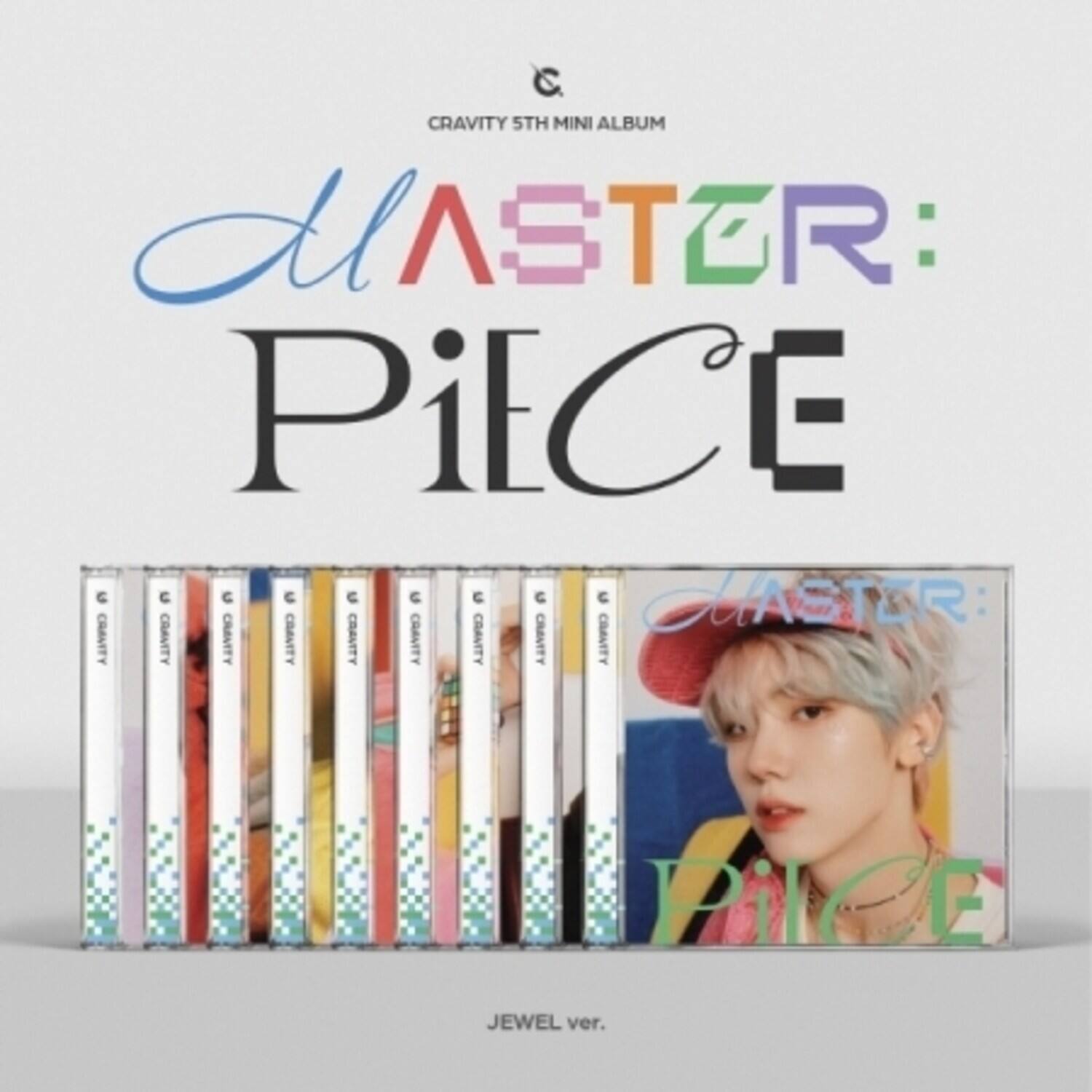 CRAVITY 5TH MINI ALBUM  
MASTER: PIECE  
JEWEL ver.