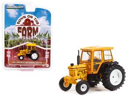 1983 Ford 6610 Tiger Special Tractor "Down on the Farm" Series 7 1/64 Diecast Model by Greenlight - Yellow