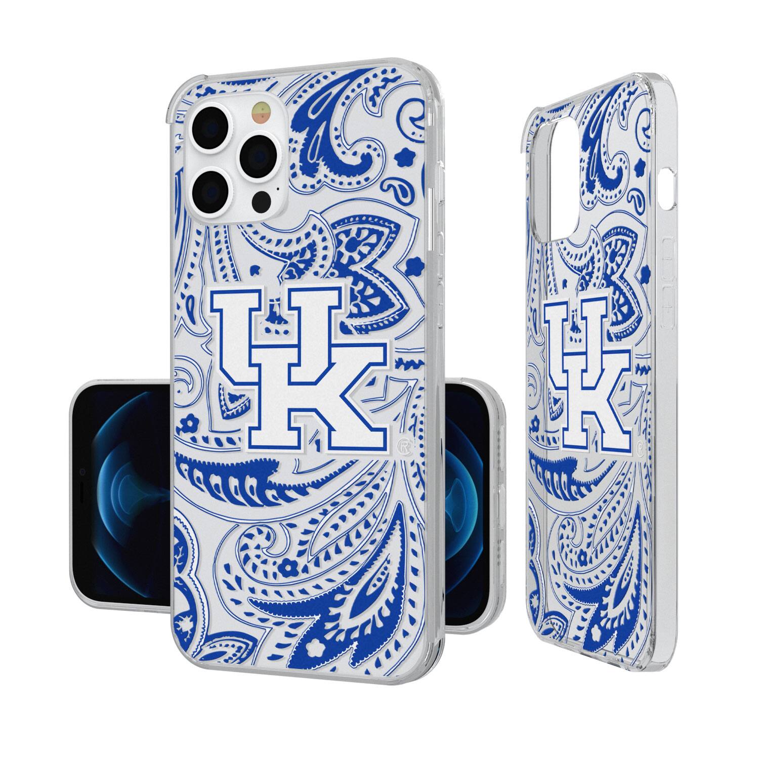 Keyscaper - NCAA - Kentucky Wildcats iPhone Paisley Design Clear Case - 13 Pro Max - Multicolor price history on PriceWatchPro