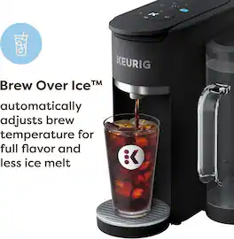 Keurig - K-Supreme Gen 2, Hot and Iced Single Serve Coffee Maker - Black