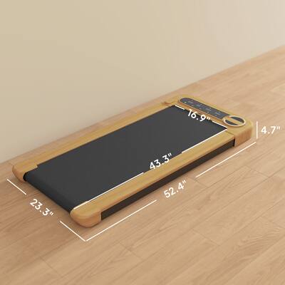 Soozier Walking Pad, Under Desk Treadmill with 17 Soozier Walking Pad, Under Desk Treadmill with 17