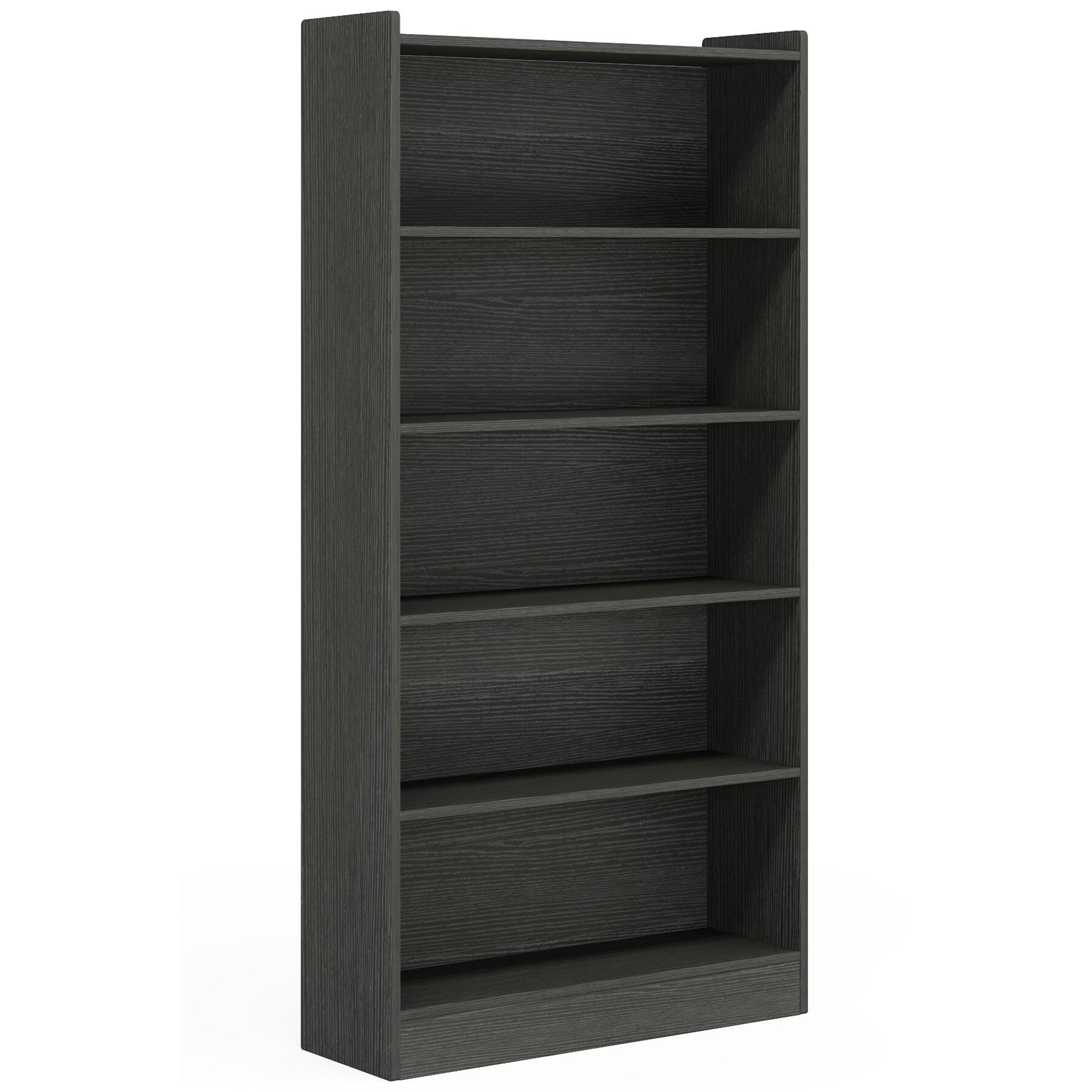 Alt View 1. Tribesigns - Office Storage Cabinet, For Everyday Organization in Workspaces and Office Reception Areas - Black.