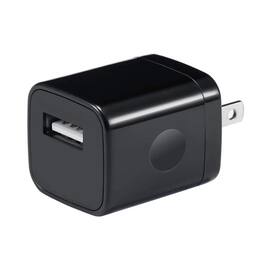 Kitcheniva - USB Wall Charger 5V With US Plug For Smart Devices Black 2 Pack