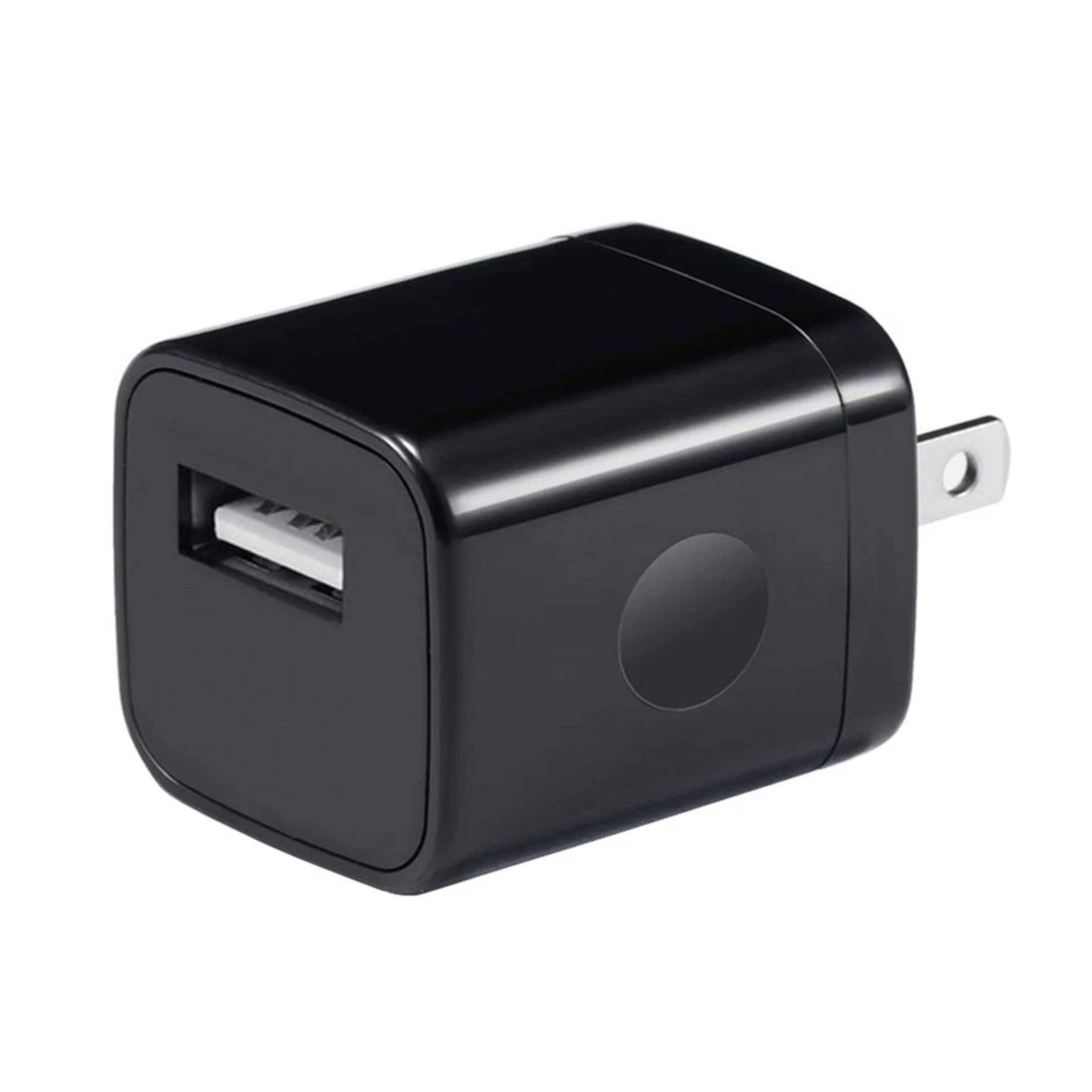 Angle. Kitcheniva - USB Wall Charger 5V With US Plug For Smart Devices White - White.
