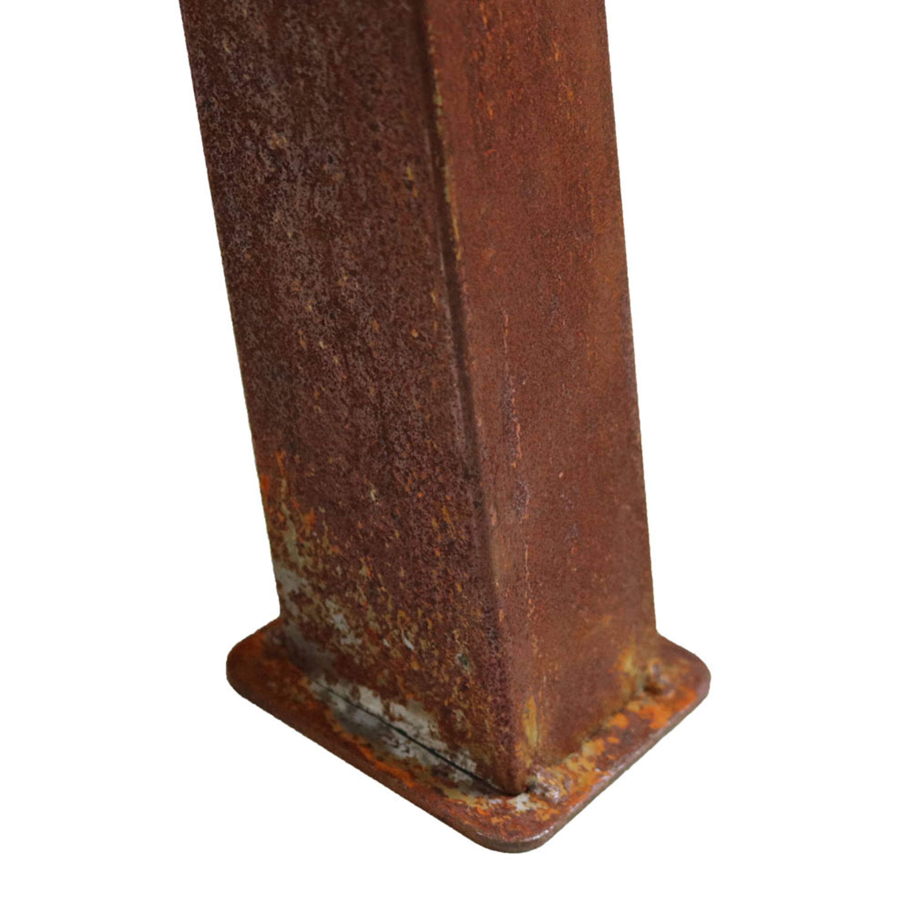 Alt View 10. Sunnydaze - 34 in Rustic Cast Iron Fire Pit Bowl with Stand - Rust.