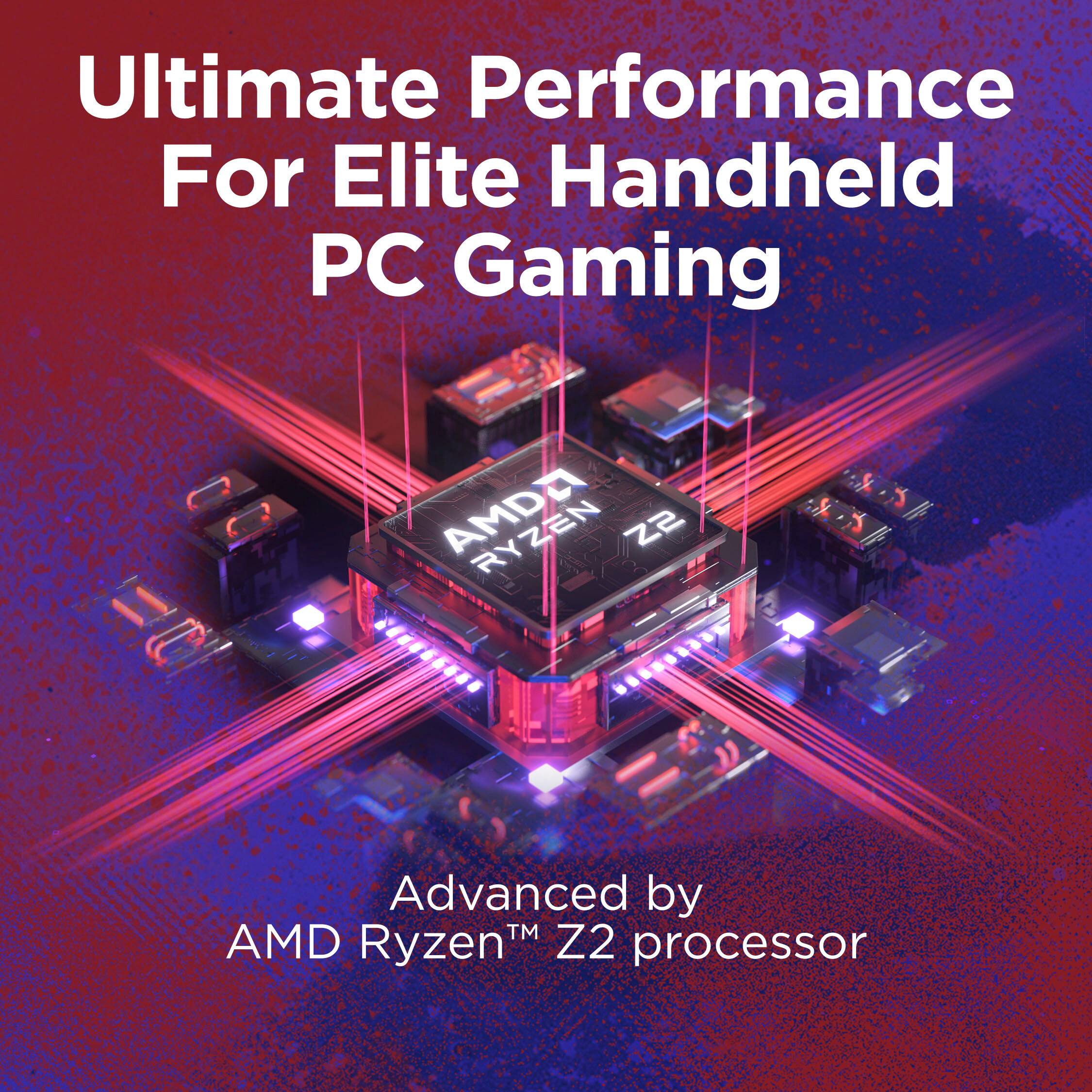 Ultimate Performance For Elite Handheld PC Gaming

Advanced by AMD Ryzen™ Z2 processor