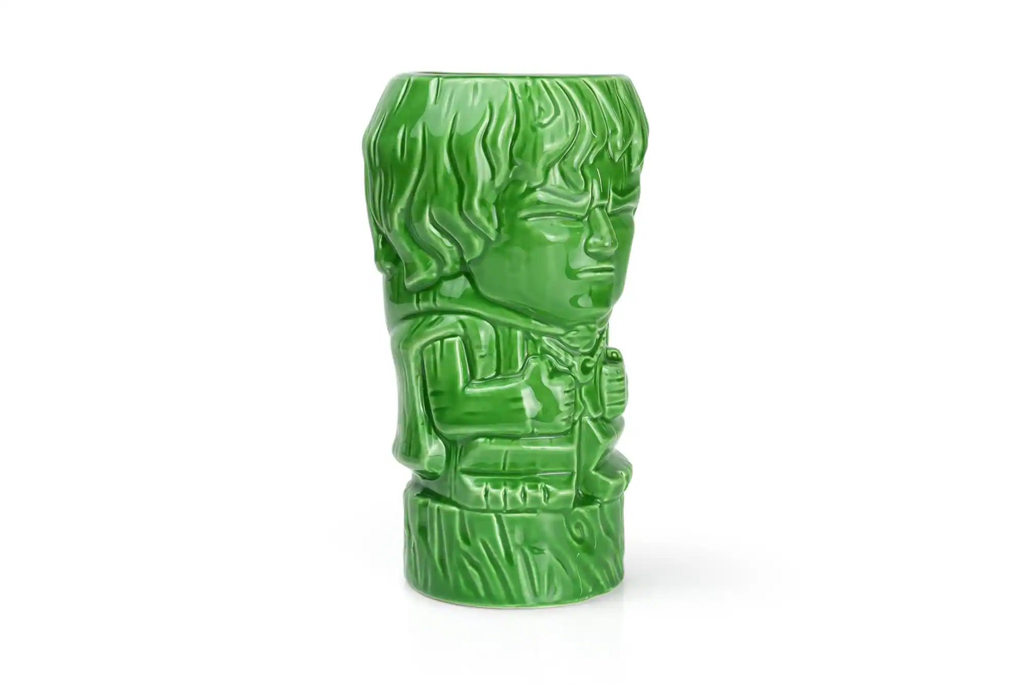 Alt View 1. ThinkGeek - Geeki Tikis Lord Of The Rings Frodo Mug | Ceramic Tiki Cup | Holds 14 Ounces - Green.