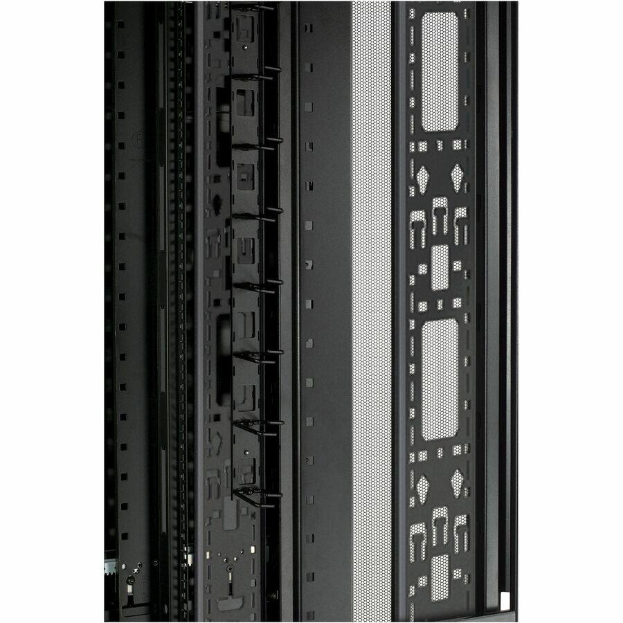 Alt View 1. APC - APC NetShelter Cable Management, Vertical Cable Manager, for NetShelter SX 42U, Set of 2, Black, 117 x 1930 x 130 mm - Black.
