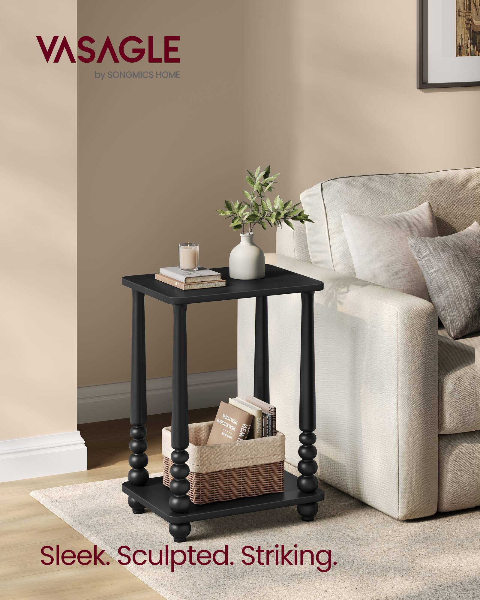 VASAGLE by SONGMICS HOME - HONE WA KITCHEN ROLL NEW PAREOI Sleek. Sculpted. Striking.