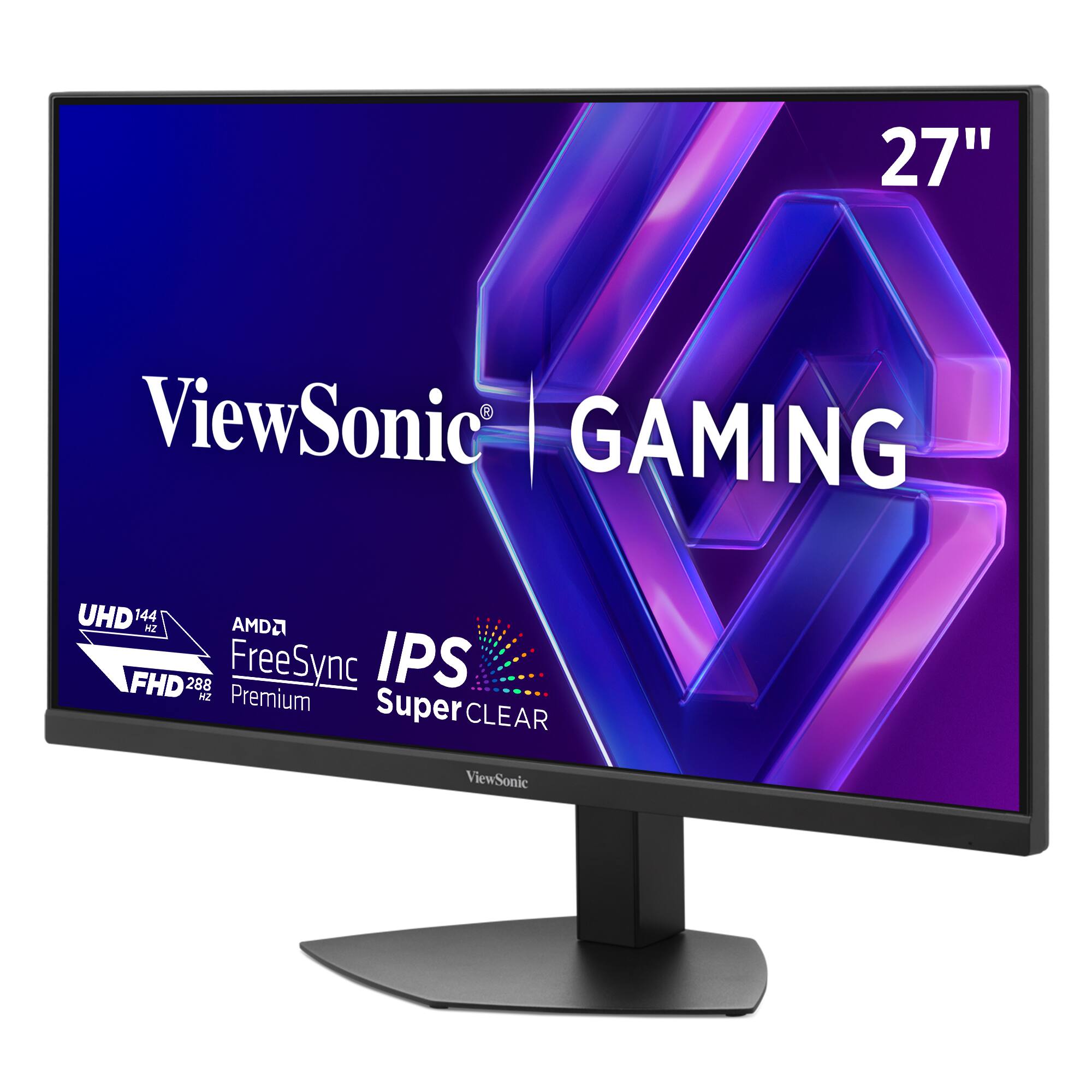 27" ViewSonic GAMING UHD 144Hz FHD 288Hz FreeSync IPS Premium Super CLEAR