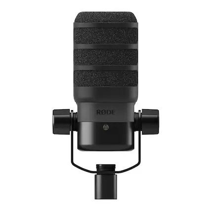 Front. RODE - Rode WS14 Deluxe Pop Filter for PodMic (Black).