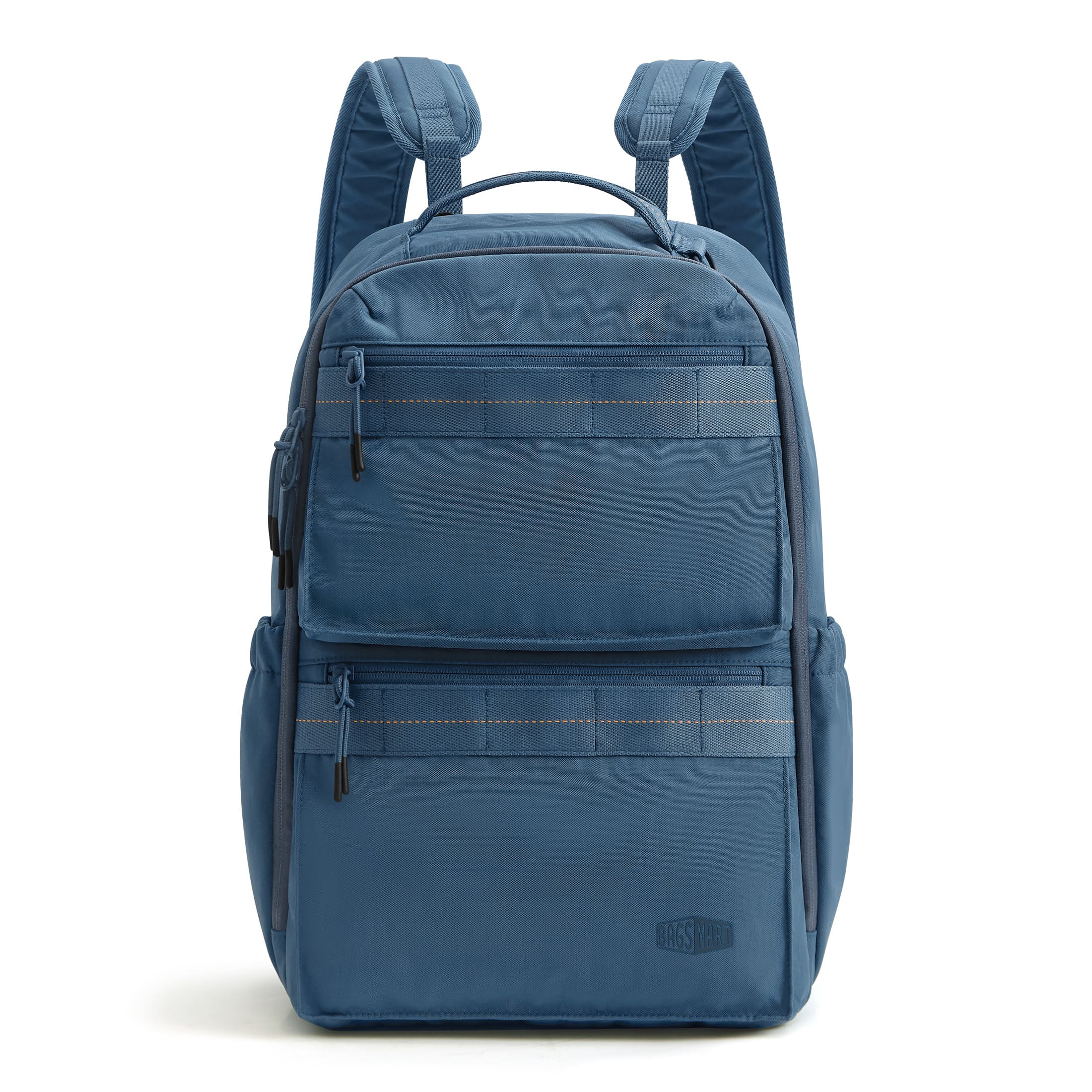 "Bagsmart - Moss 22L Backpack, 180° Full-Opening Work & Commute Daypack with 15.6"" Laptop Sleeve for Daily Use - Spruce Blue" price history on PriceWatchPro