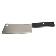 Front. Wusthof - WÜSTHOF Classic 6" Cleaver Knive, Black - Silver.