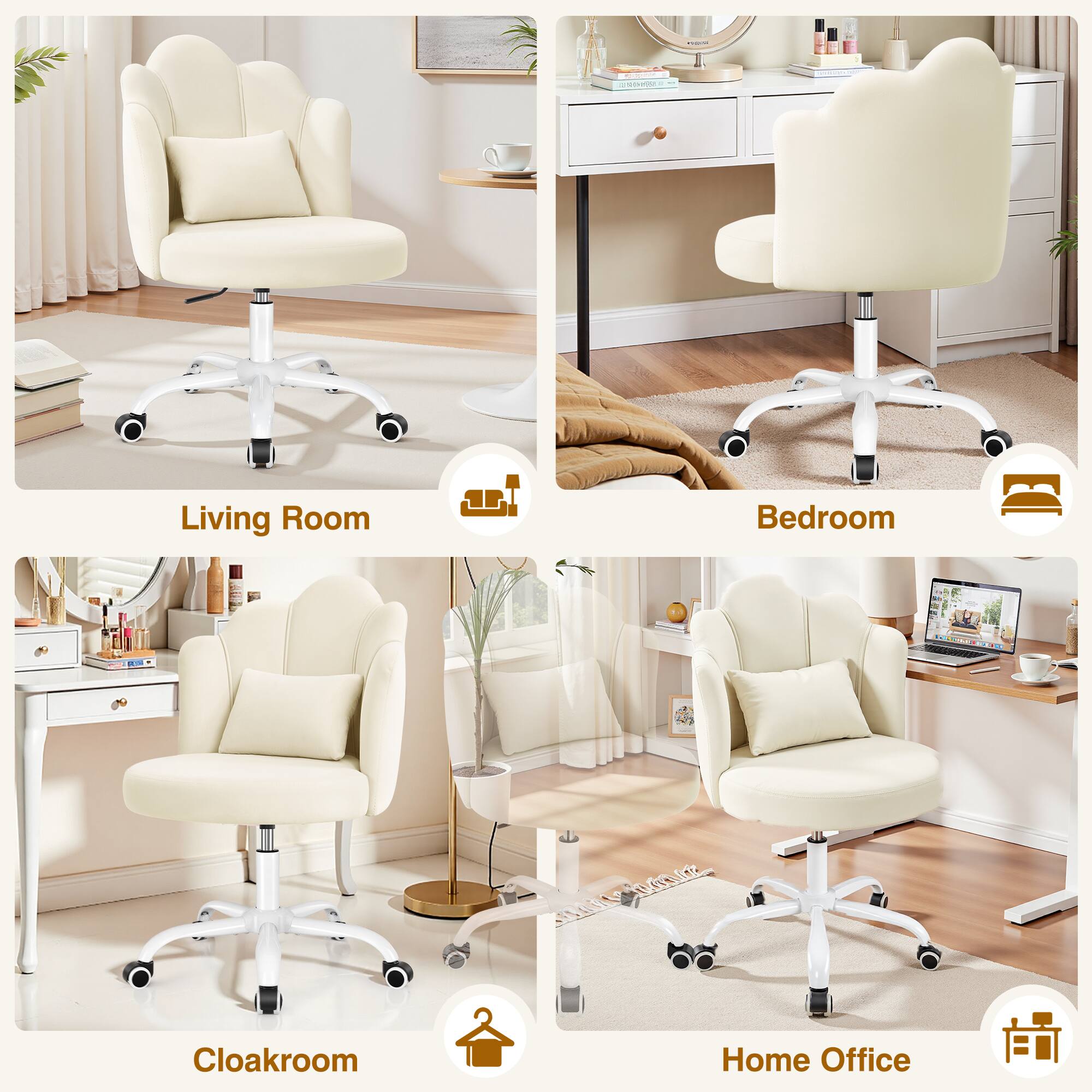 - Living Room
- Bedroom
- Cloakroom
- Home Office