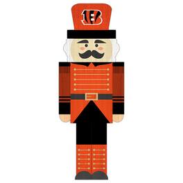 Fan Creations - Cincinnati Bengals 31'' Nutcracker Leaner - Multicolor
