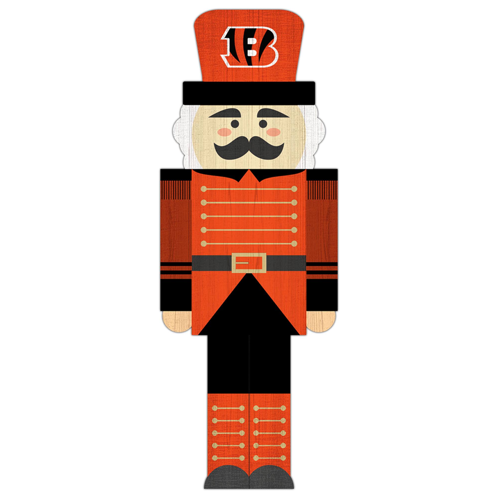 Cincinnati Bengals 31'' Nutcracker Leaner