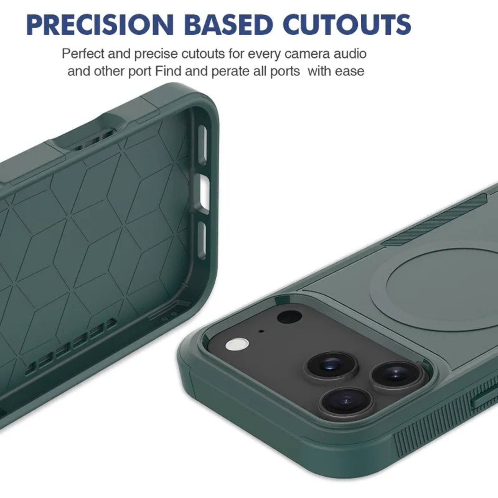 PRECISION BASED CUTOUTS  
Perfect and precise cutouts for every camera, audio, and other port. Find and operate all ports with ease.