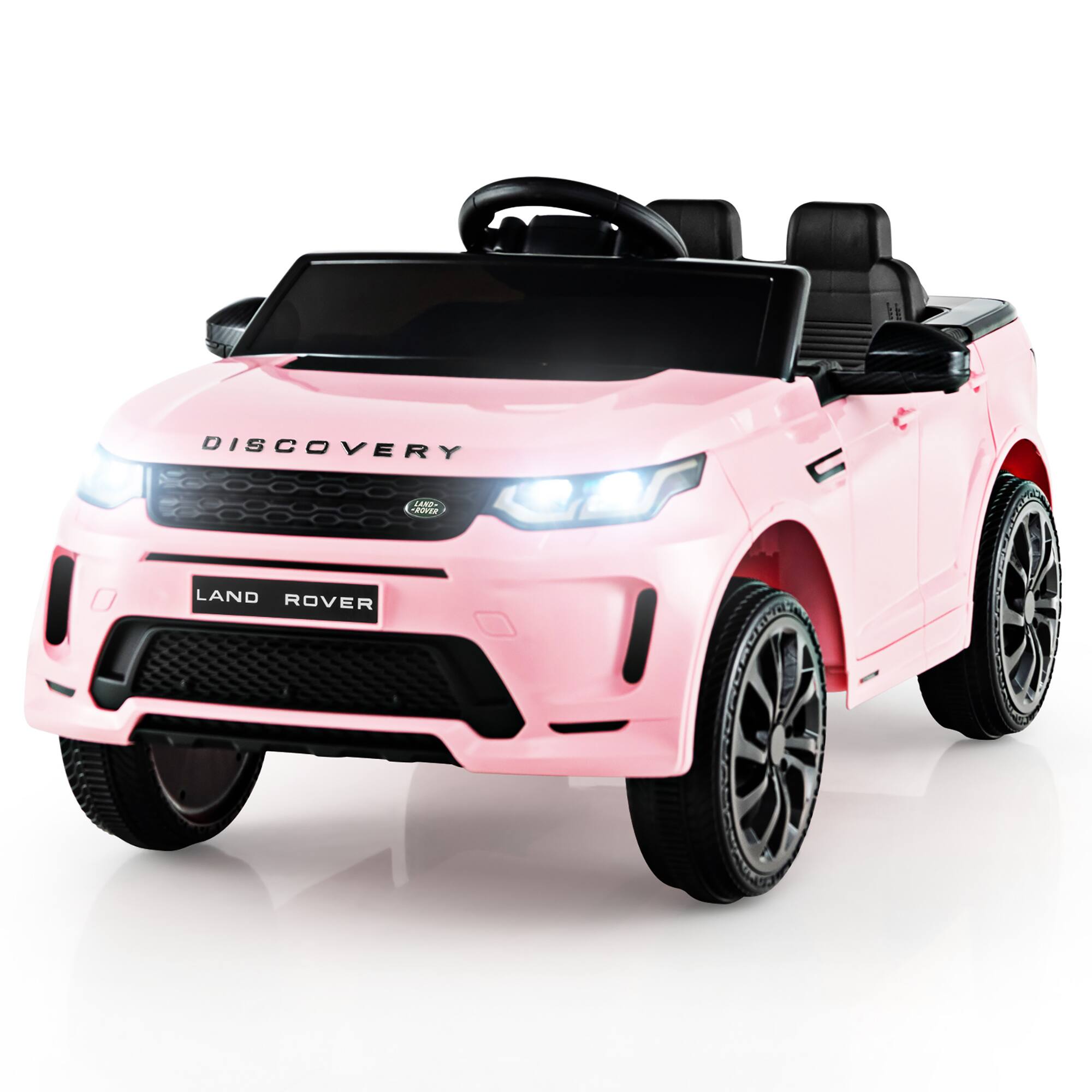 Gymax 12V Kids Ride On Car Licensed Land Rover Electric Vehicle w ...