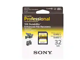 Sony - SD Professional Memory Card, 32GB (SF-32P/T1)
