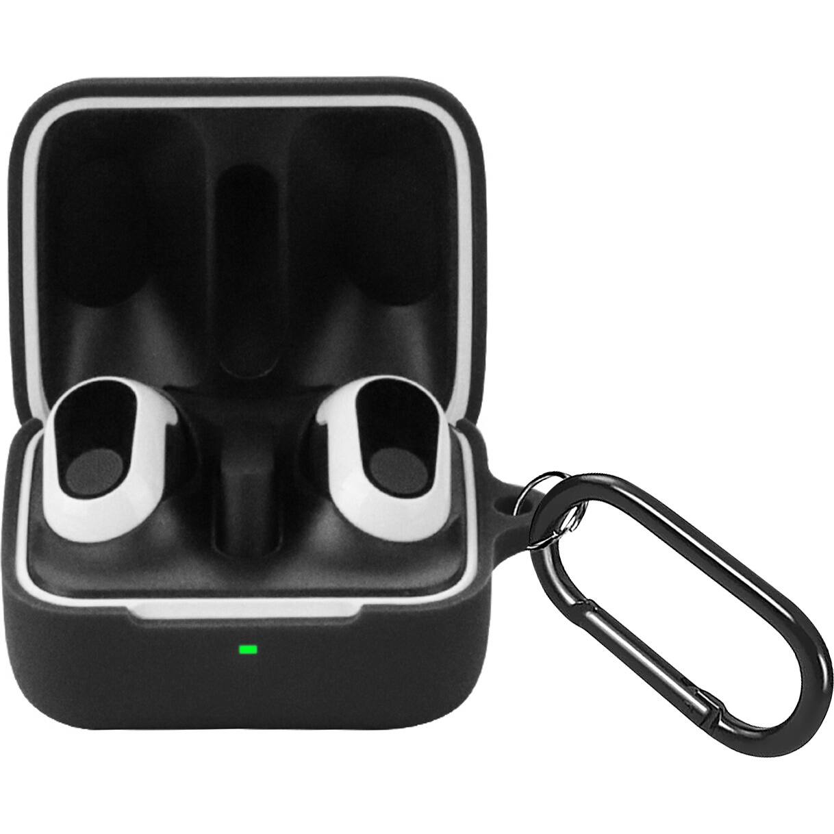 Alt View 11. SaharaCase - Venture Series Silicone Case for Sony INZONE Buds True Wireless Headphones - Black.