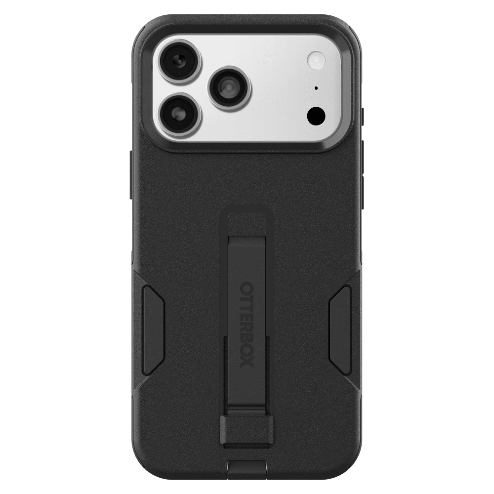 Alt View 1. OtterBox - OtterBox Commuter Grip Cam Control iPhone 17 Pro Max / 18 Pro Max - Black - 77-000929 - Case - Black.
