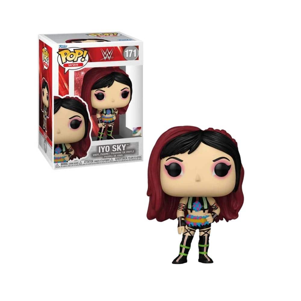 直筆サイン入り　Funko Pop WWE Iyo Sky ソフビフィギュア Pop! Iyo Sky | Funko
