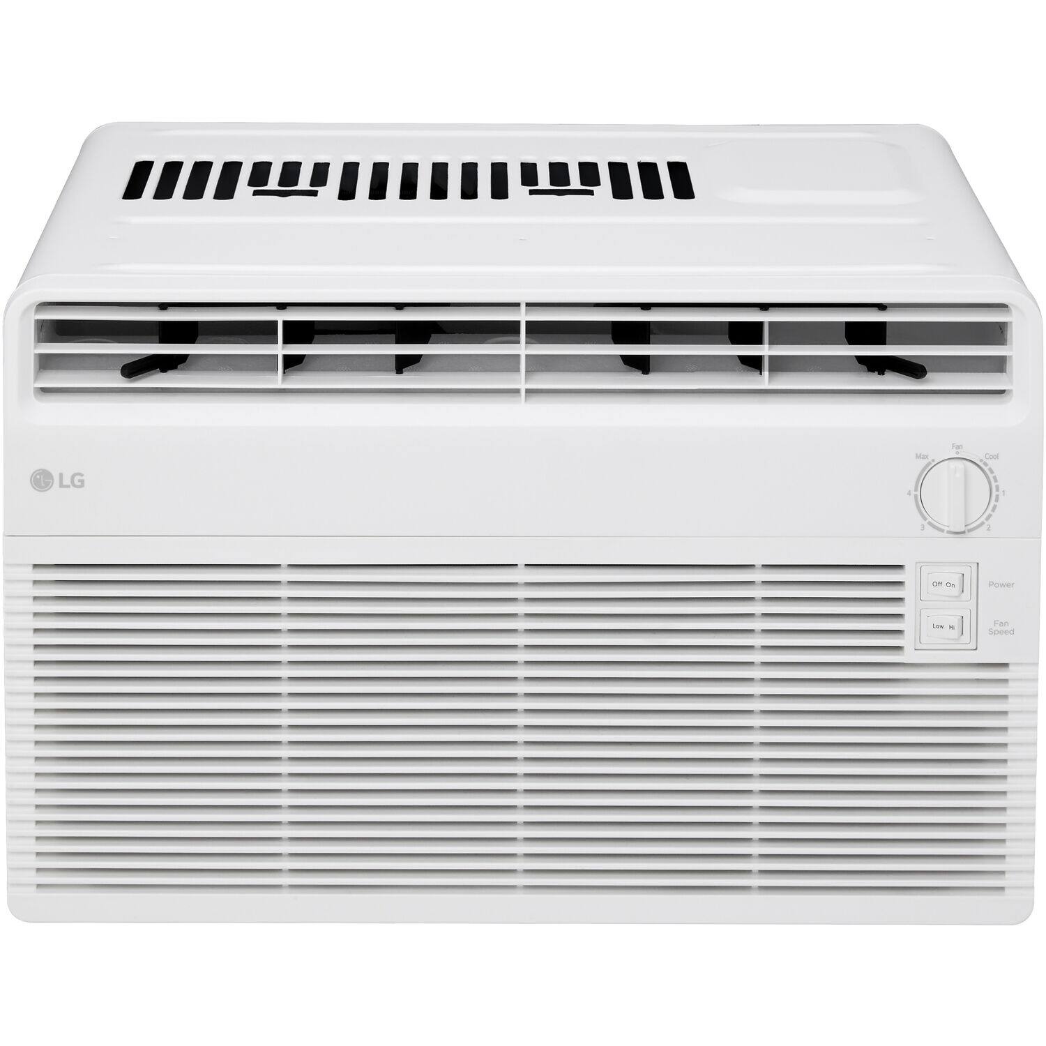 The image features a white LG air conditioner with a fan on top. The air conditioner is designed to provide cooling and comfort during hot weather. It has a sleek and modern appearance, making it an attractive addition to any home or office. The fan on top of the air conditioner helps to circulate the cool air more effectively, ensuring that the space remains comfortable and refreshing.