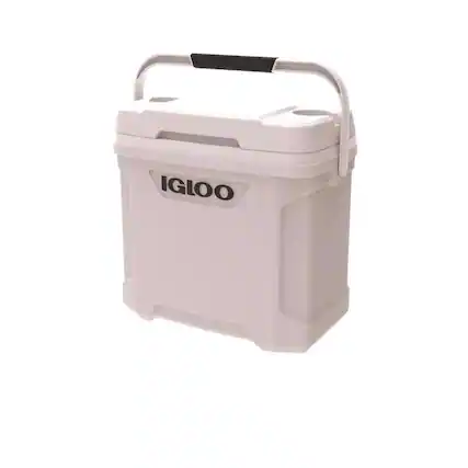 Front. Igloo - Igloo Marine Ultra White 30 qt Cooler - White.