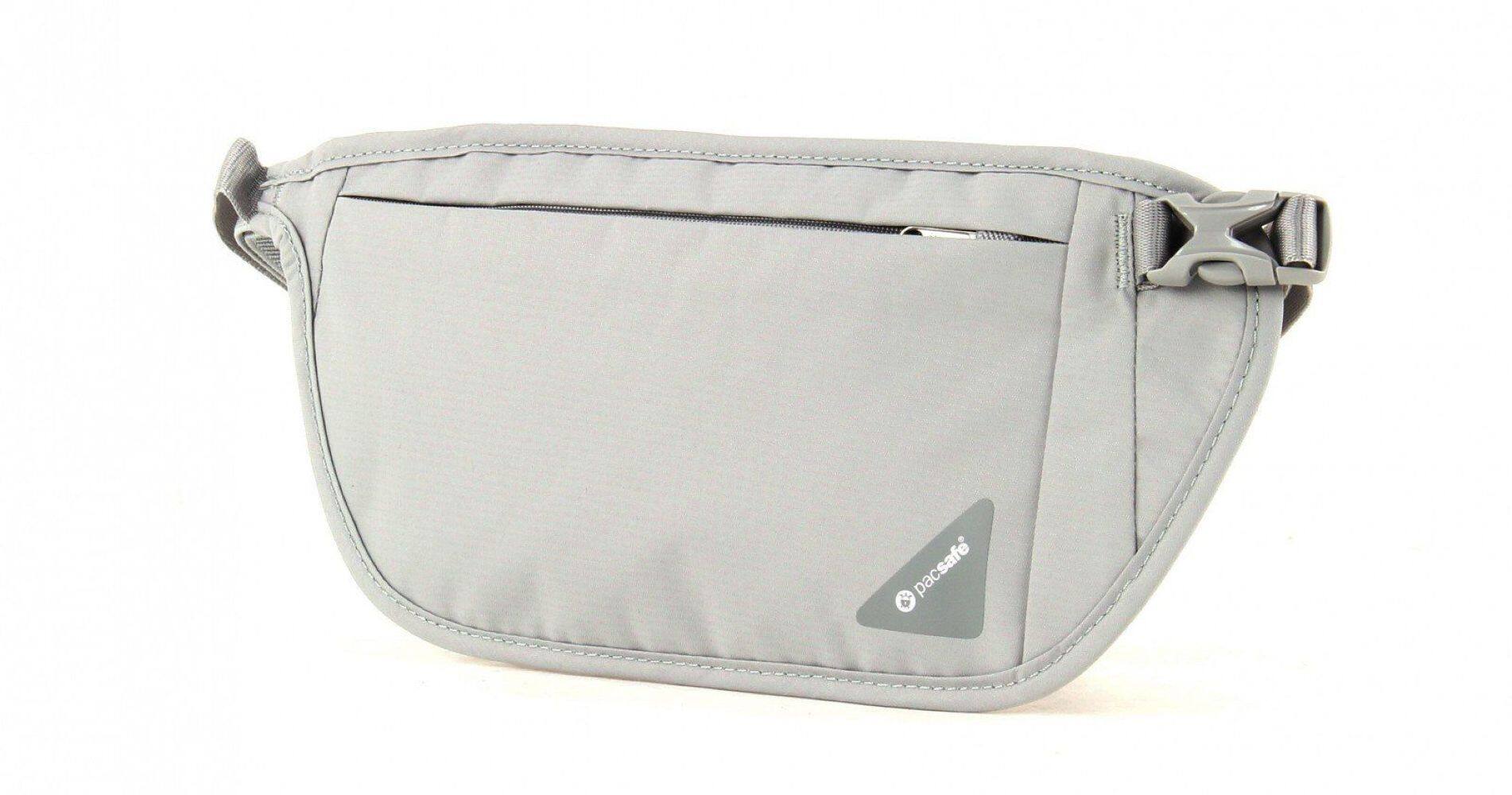 Back. Pacsafe - Pacsafe Coversafe V100 RFID Blocking Waist Wallet Neutral Grey - Neutral Grey.