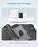 Compact and Portable
67W 20W
Compared to original chargers.
The plug is non-foldable.
Note: Data based on internal lab testing. Dimensions may vary: 1.08 x 1.98 x 1.67 in.