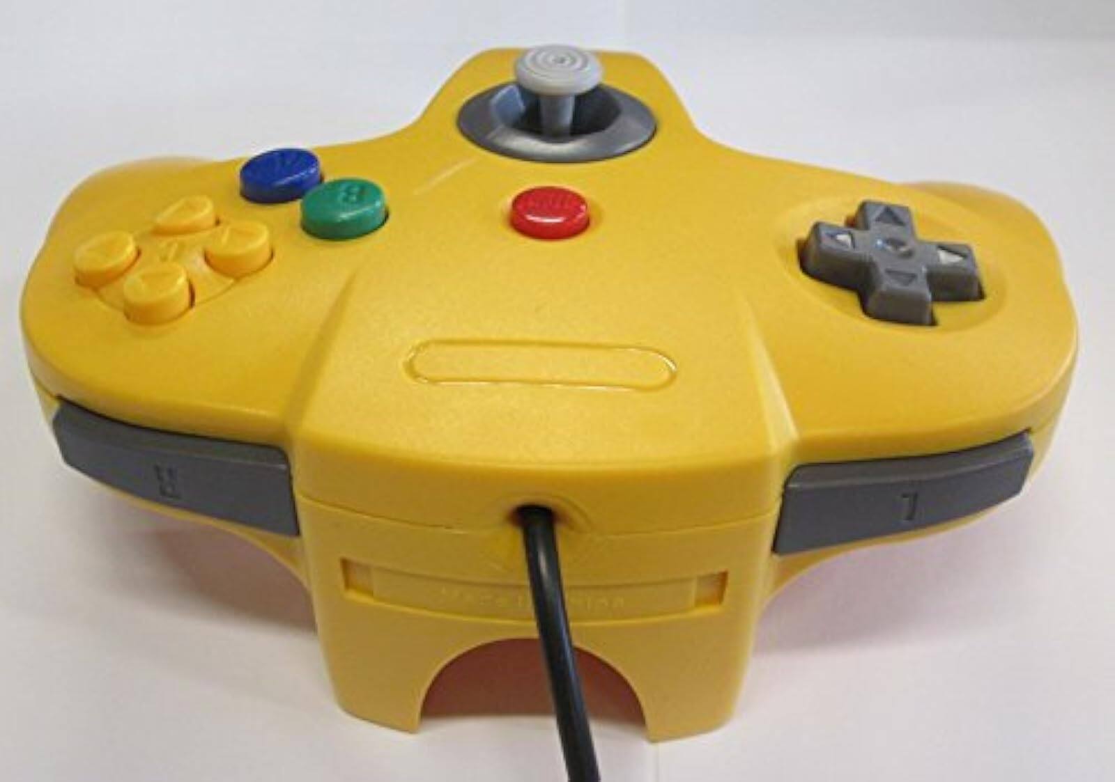 Alt View 1. Mars Devices - Yellow Replacement Controller for Nintendo N64 - Yellow.