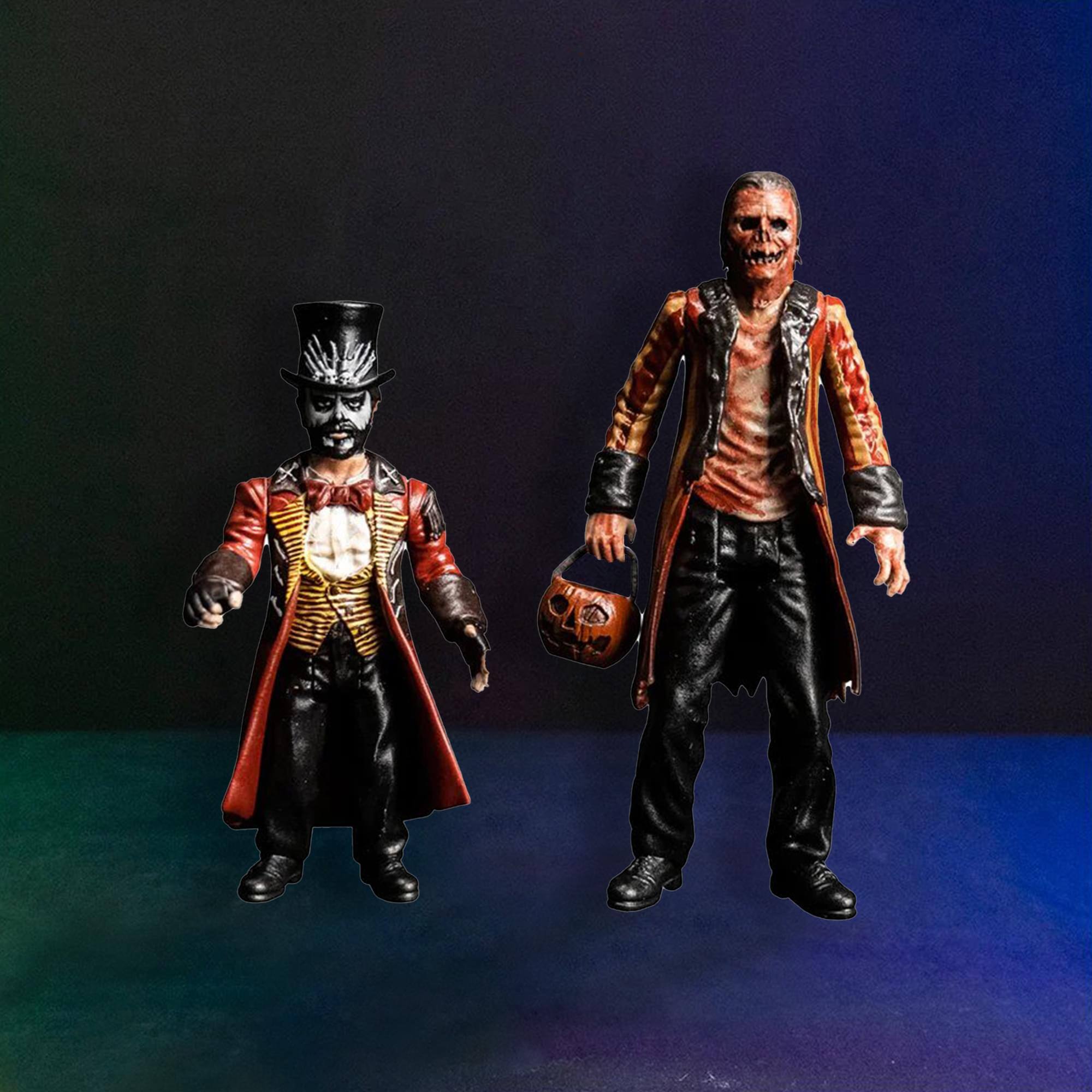 Alt View 10. Trick or Treat Studios - Candy Corn 3.75 Inch Action Figure 2-Pack | Jacob & Dr. Death - Multi-Color.
